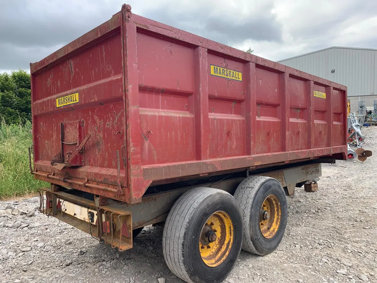 MARSHALL 18' X 8' GRAIN TRAILER - Image 4