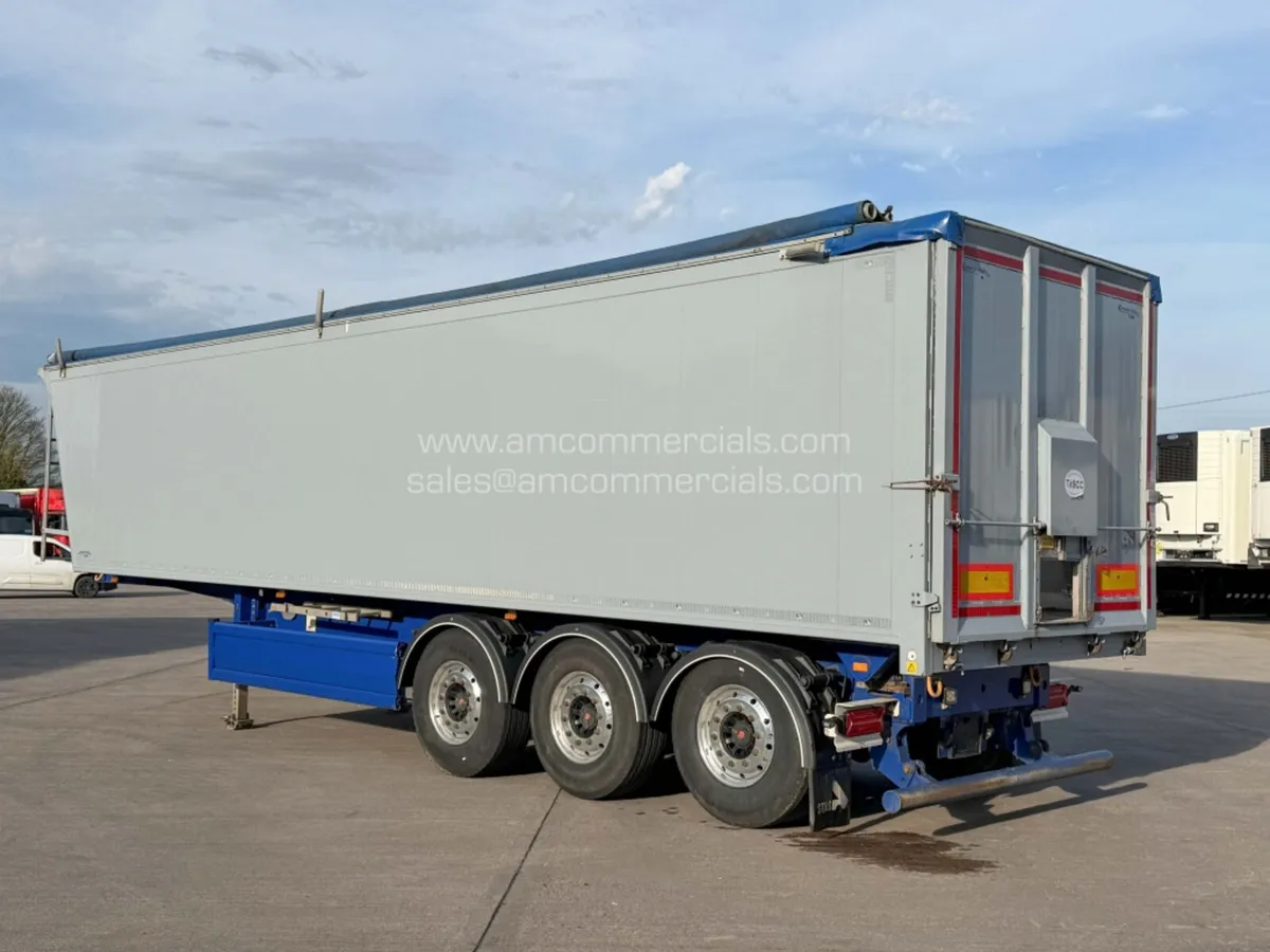2021 STAS 71 CUBE TIPPING TRI AXLE TRAILER - Image 4