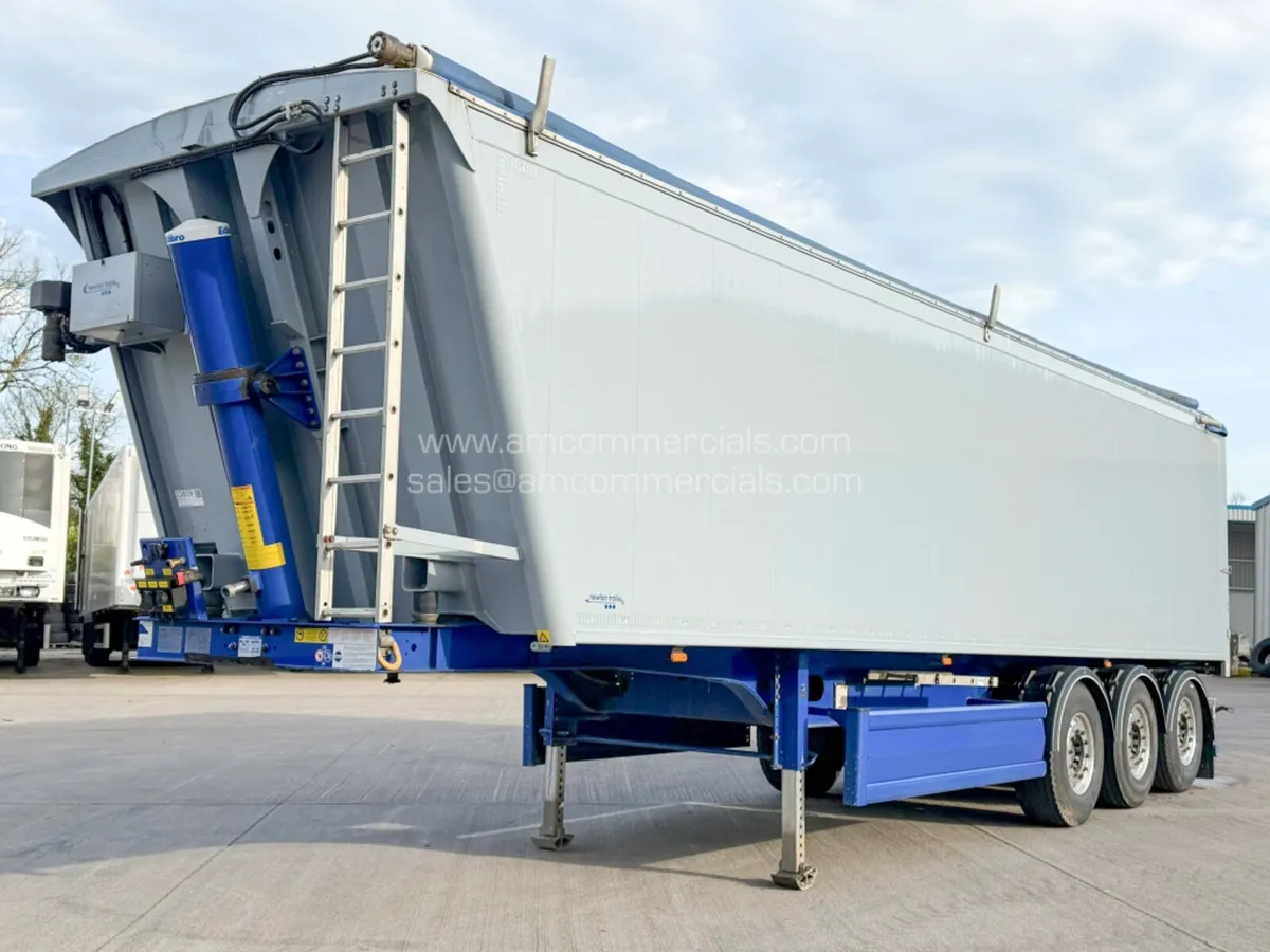 2021 STAS 71 CUBE TIPPING TRI AXLE TRAILER - Image 3