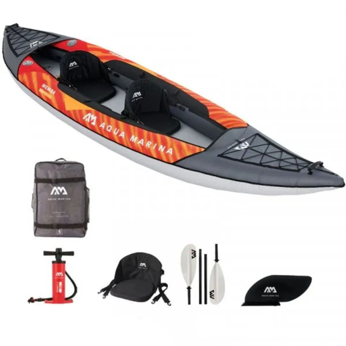 Aqua Marina Memba 390 2 Person Touring Kayak - Image 1