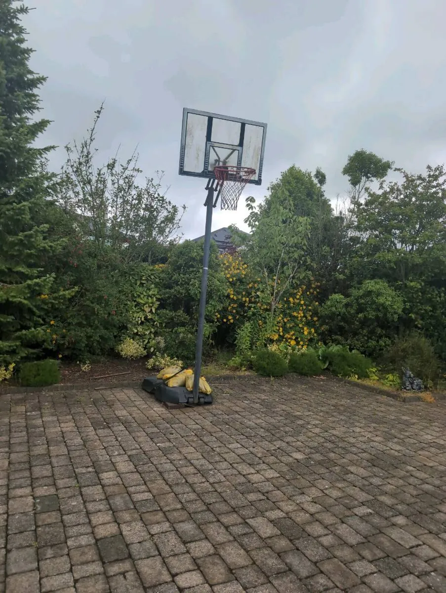 Basketball pole