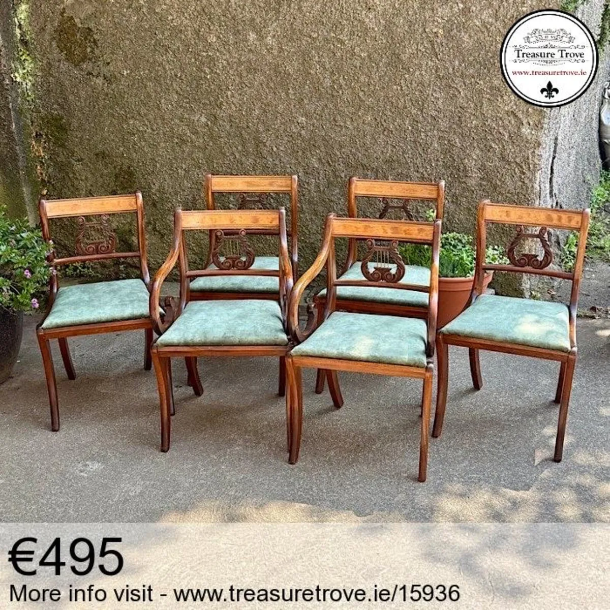 Vintage and Antique Sets of Dining Chairs - Image 2