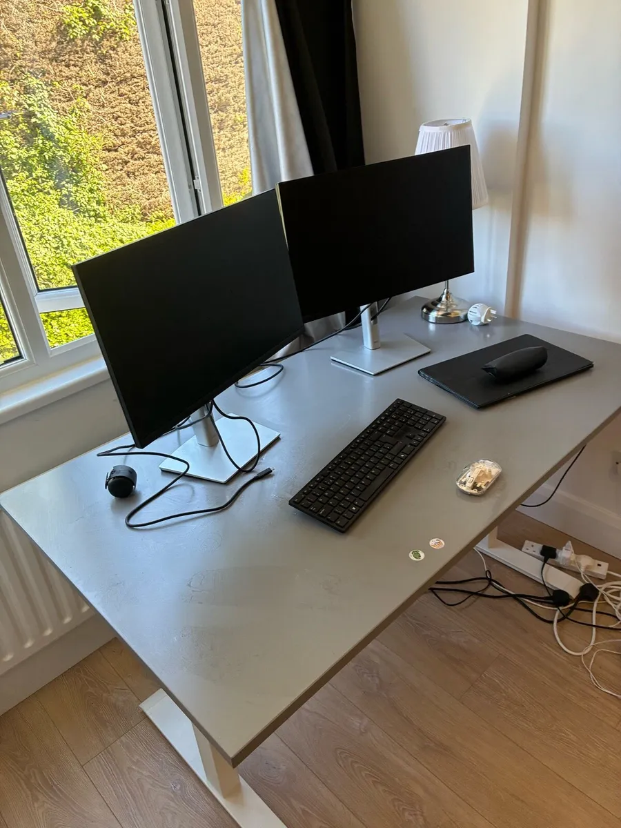Sit stand desk home office - Image 4