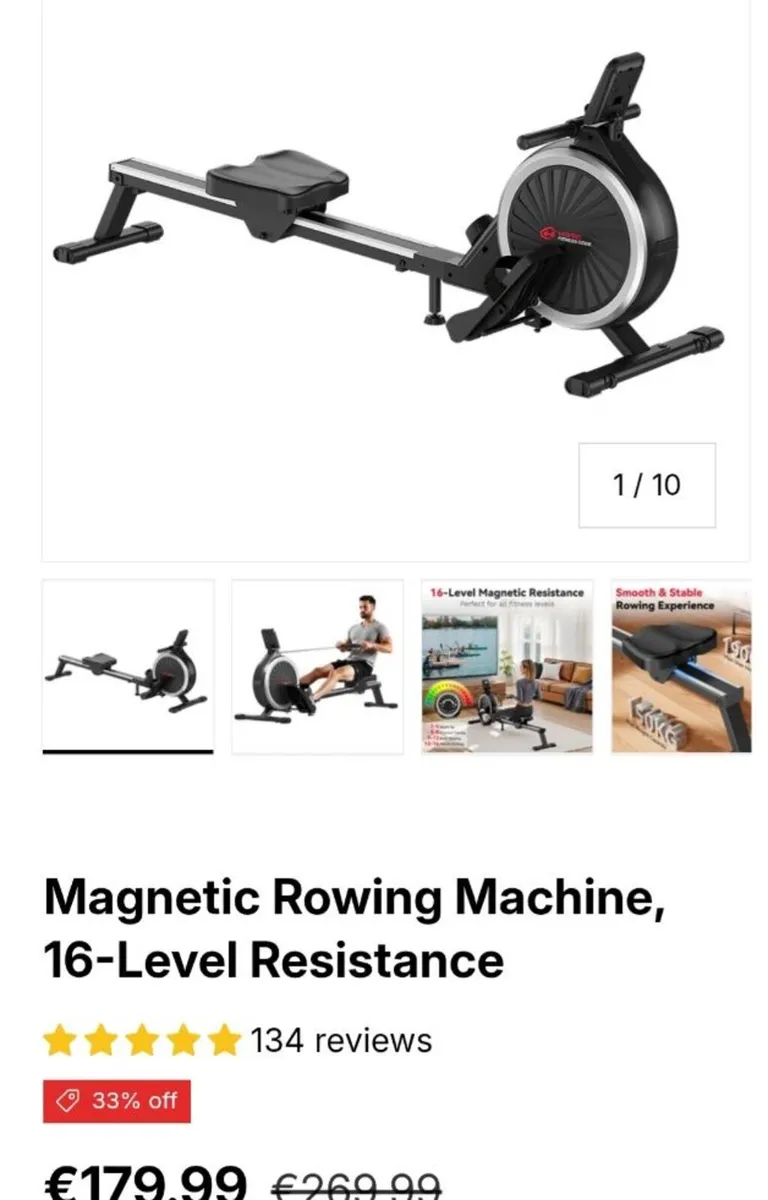 Magnetic Rowing Machine - Image 1