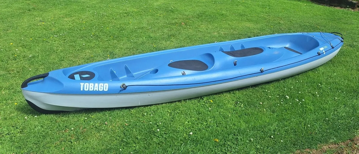 Tobago blue kayak 2 + 1 - Image 1