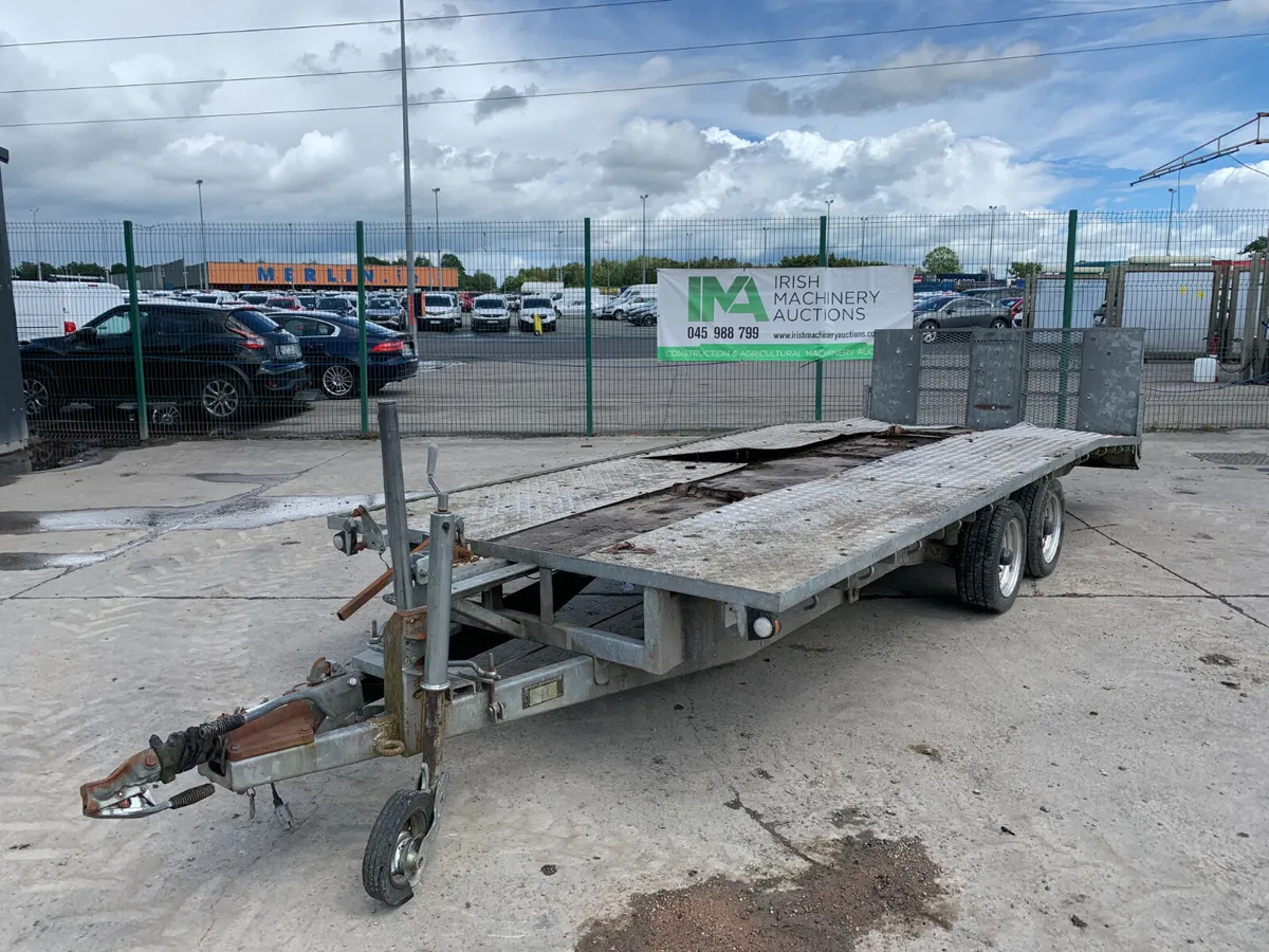 NO RESERVE BATESON DOUBLE AXLE TRANSPORTER TRAILER - Image 1
