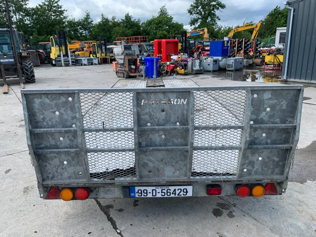 NO RESERVE BATESON DOUBLE AXLE TRANSPORTER TRAILER - Image 4
