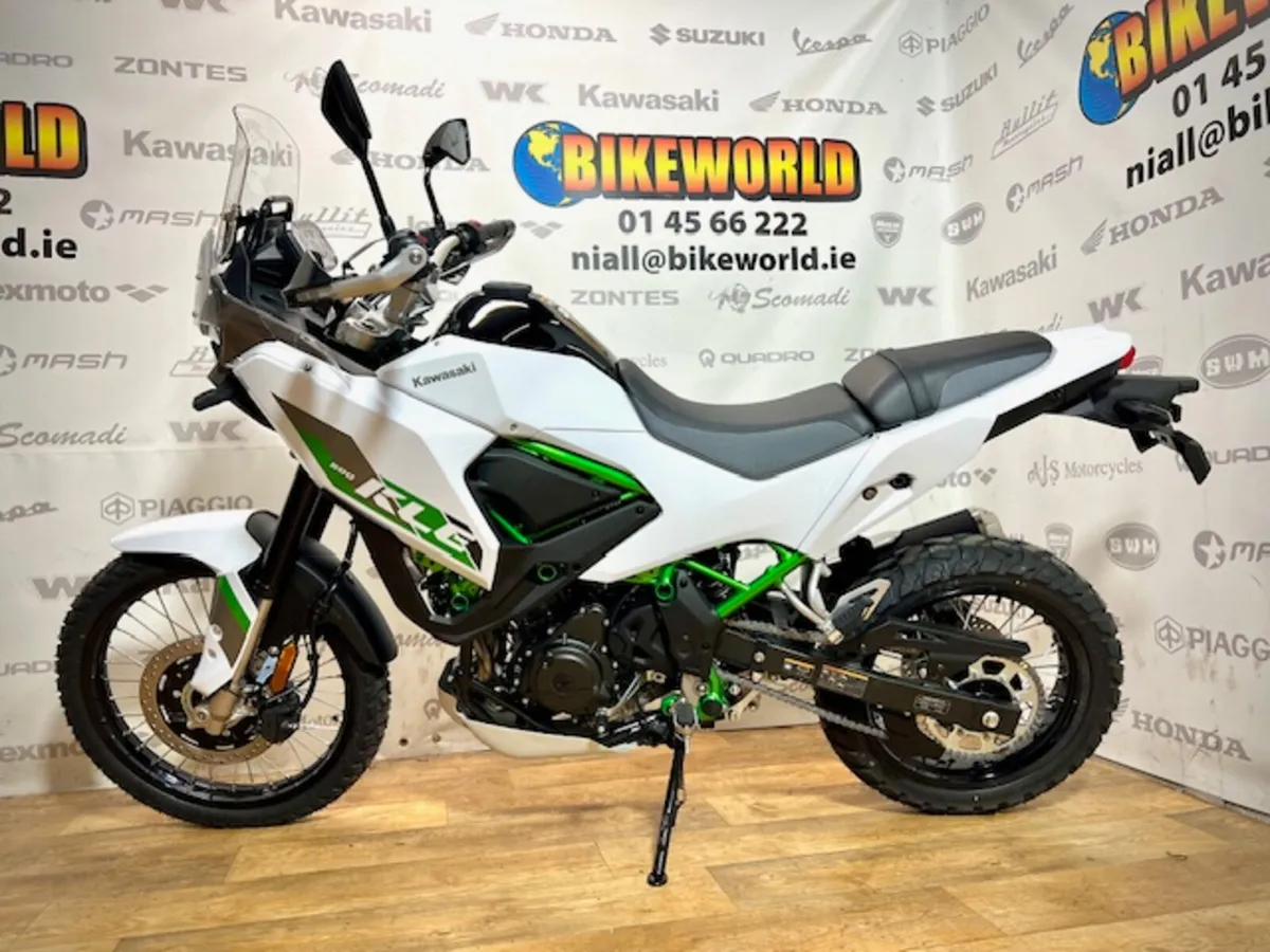 Kawasaki KLE500 SE White - Image 3