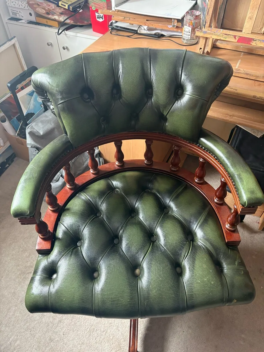 Antique desk chair - Image 2