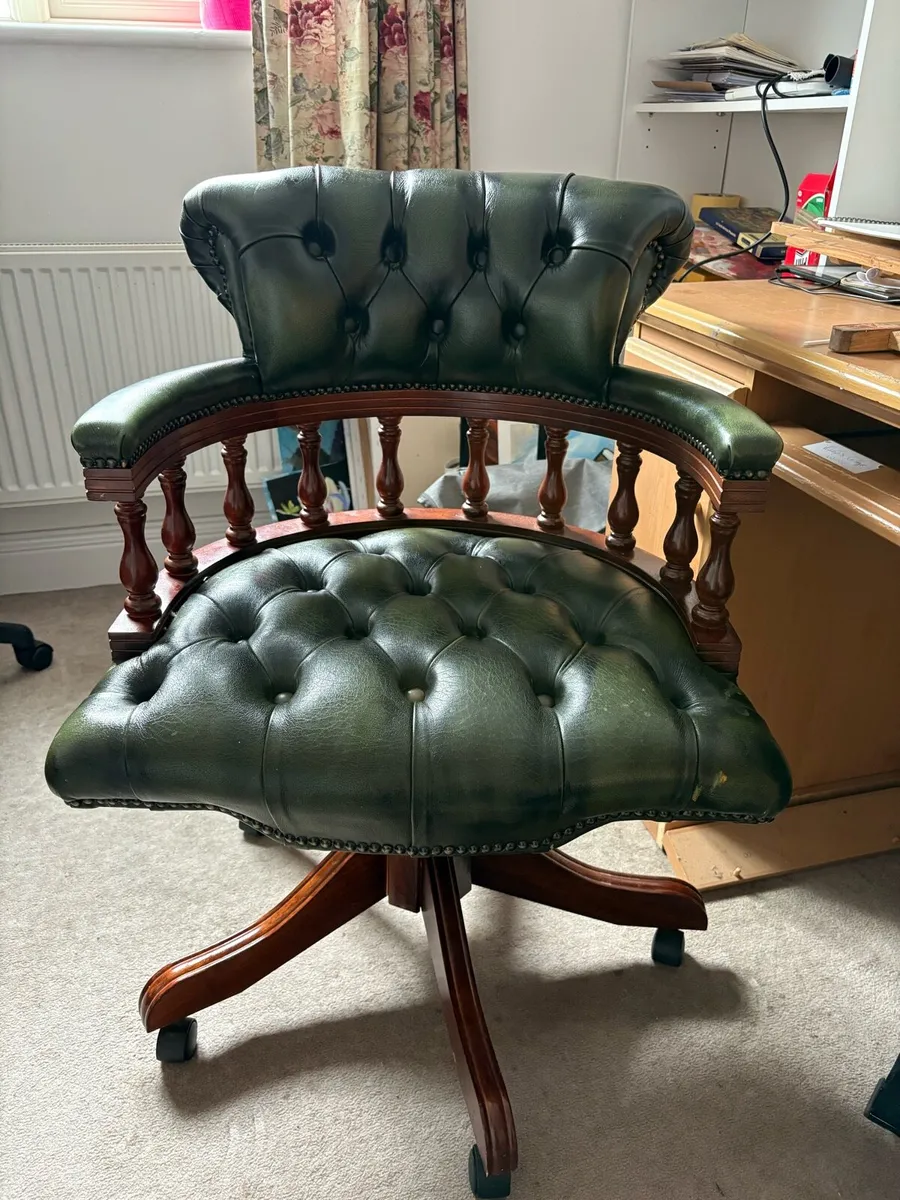 Antique desk chair - Image 1