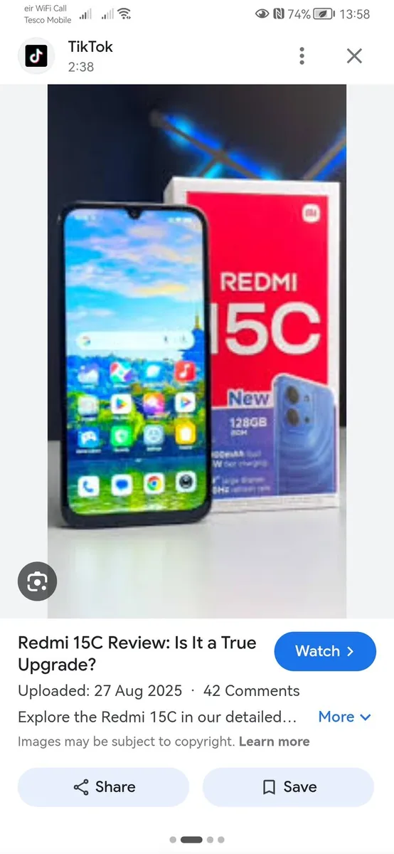 Brand new redmi 15c