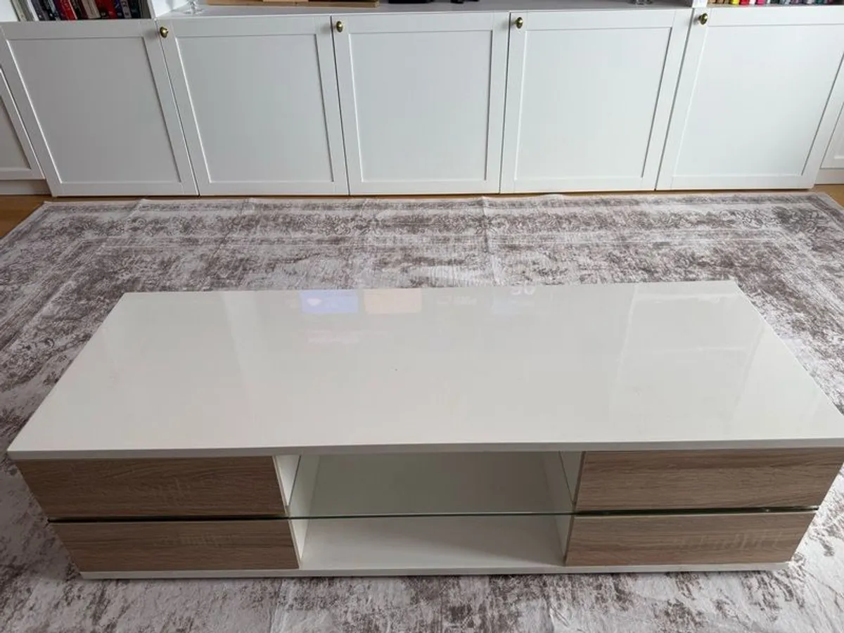 Harvey Norman TV Unit/ Coffee Table - Image 2