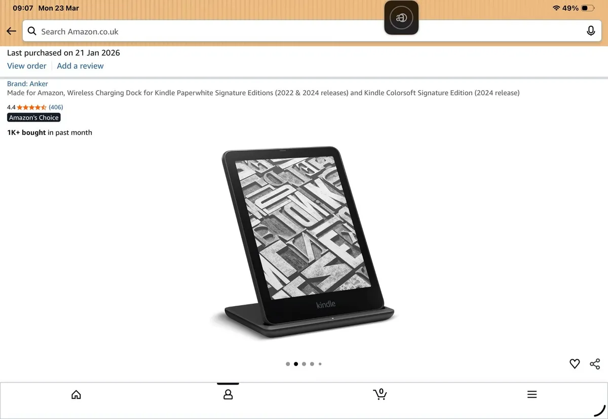 Kindle Wireless Charger - Image 3