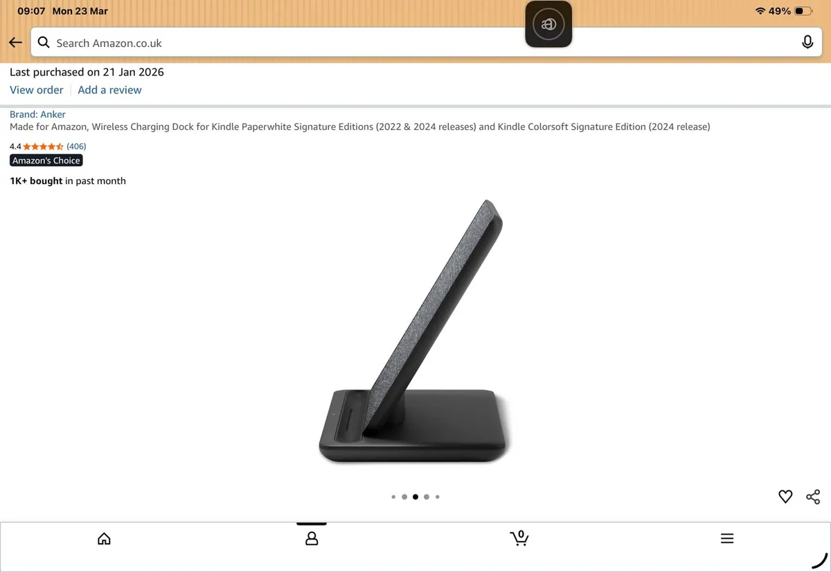 Kindle Wireless Charger - Image 4