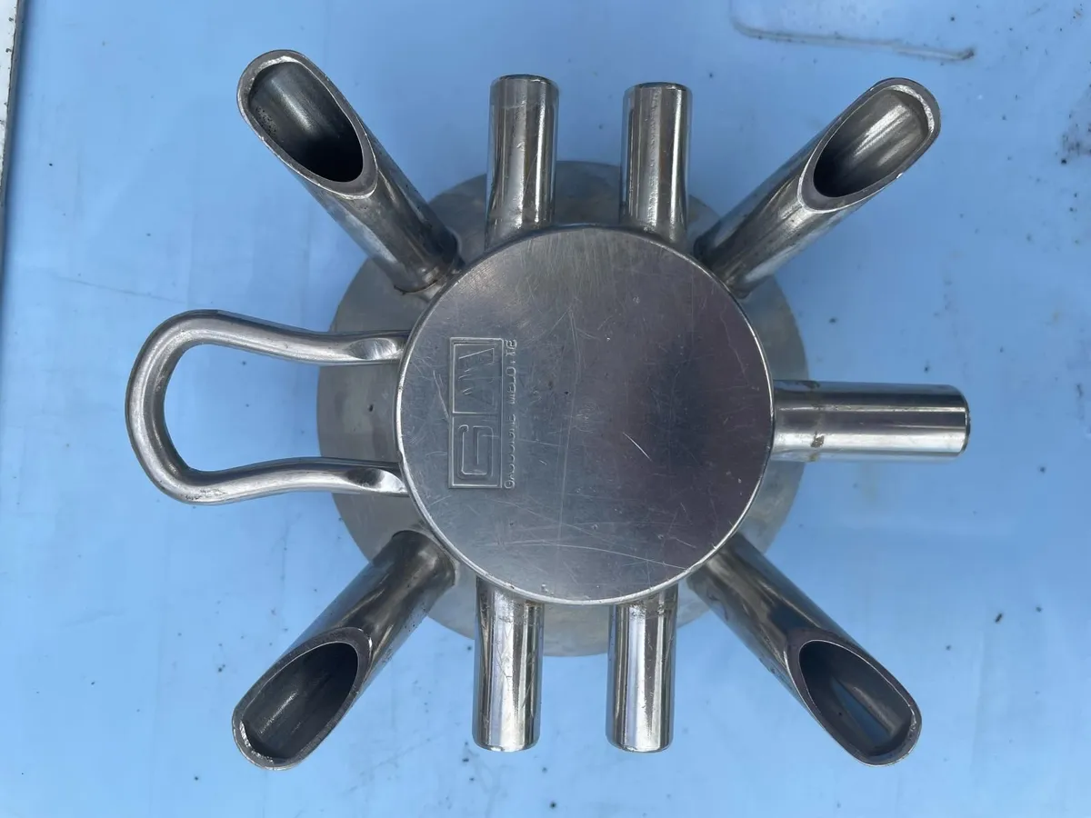 Double filter fullwood pump, delaval/gascoigne jar - Image 2