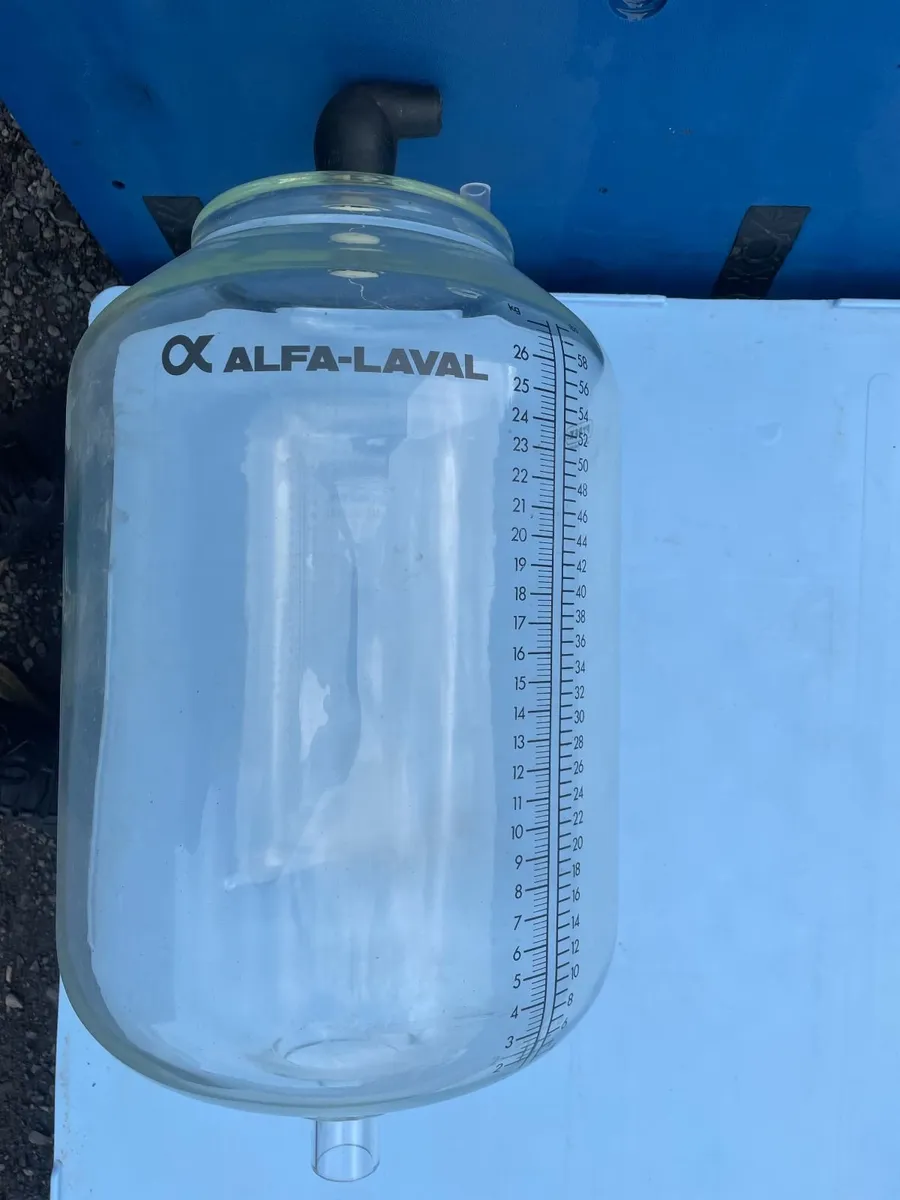 Double filter fullwood pump, delaval/gascoigne jar - Image 4