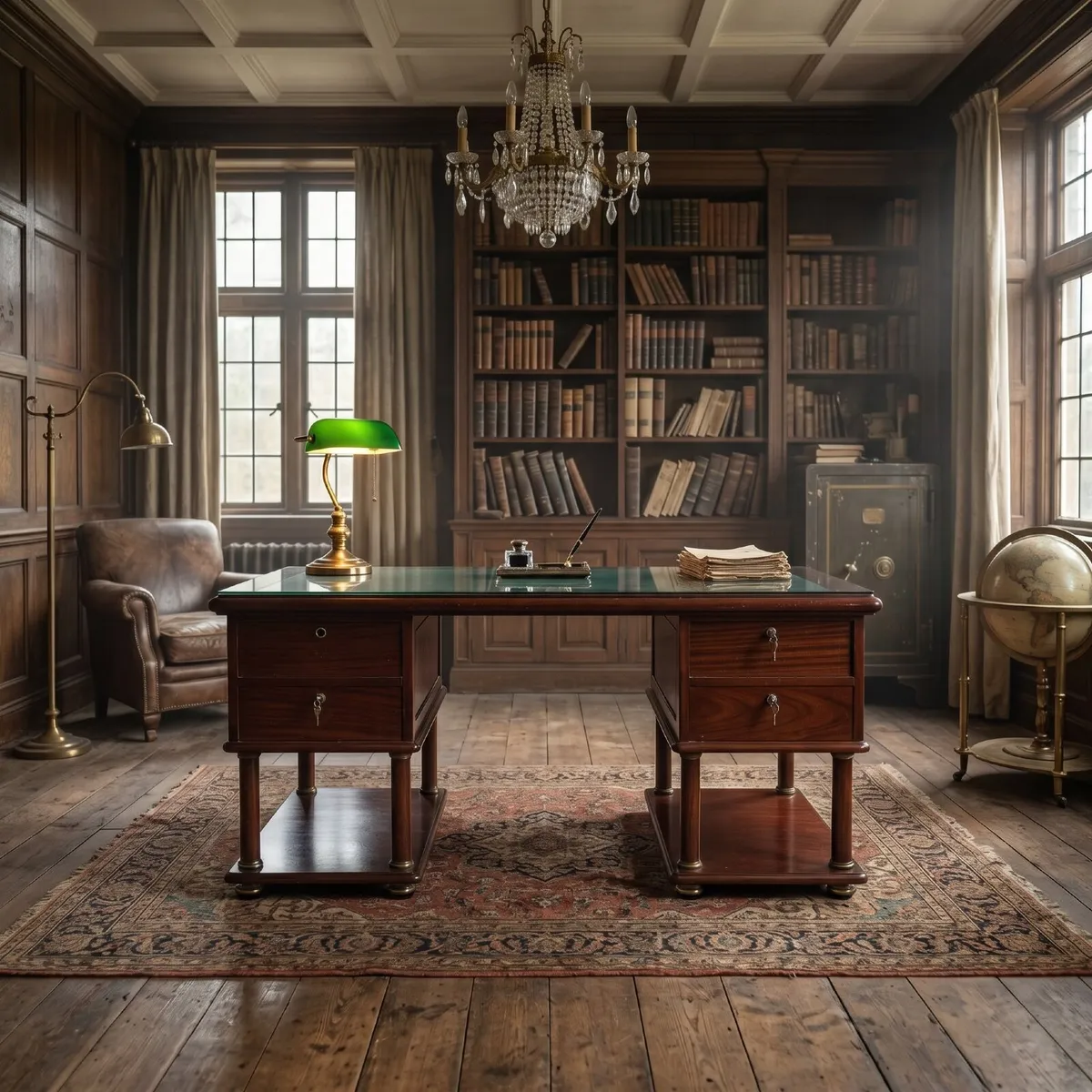 Nice desk from about 1950's. - Image 2