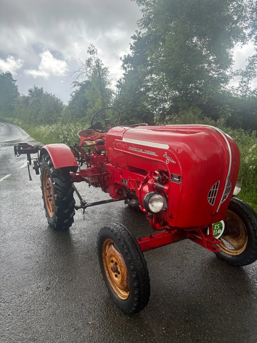 Porsche Diesel Junior 108 with plough - Image 2