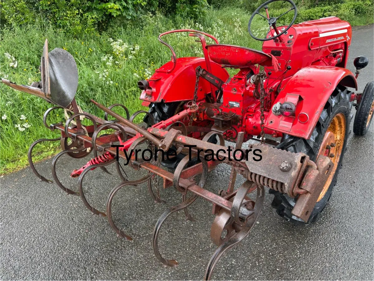 Porsche Diesel Junior 108 with plough - Image 3
