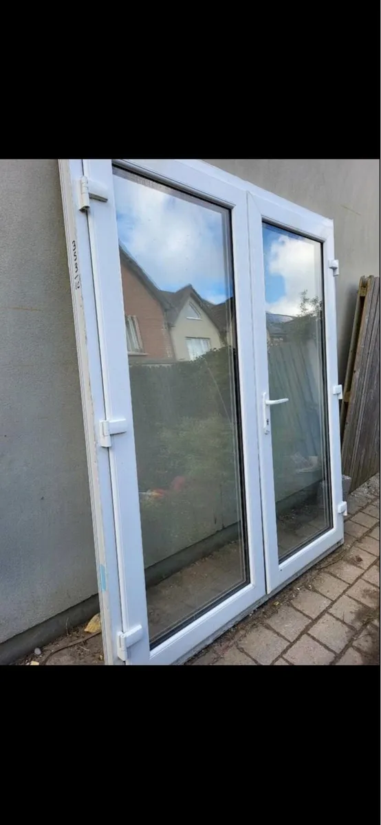 HIGH QUALITY UPVC FRENCH DOUBLE DOORS