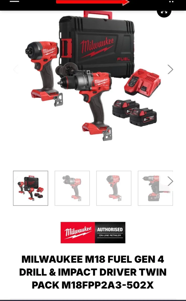 Milwaukee M18 Tools - Image 1