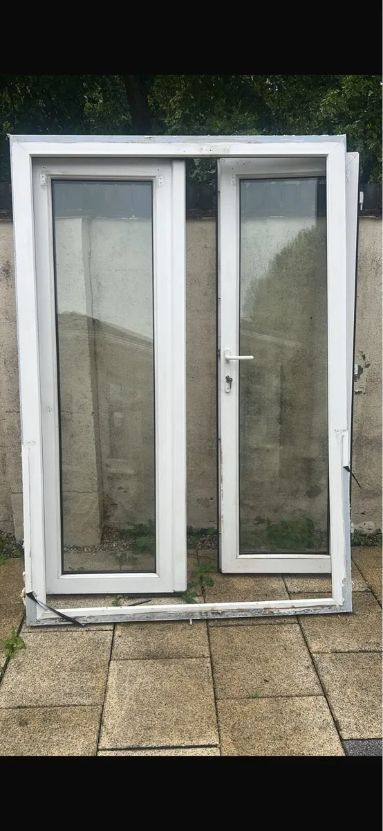 HIGH QUALITY UPVC FRENCH DOUBLE DOORS