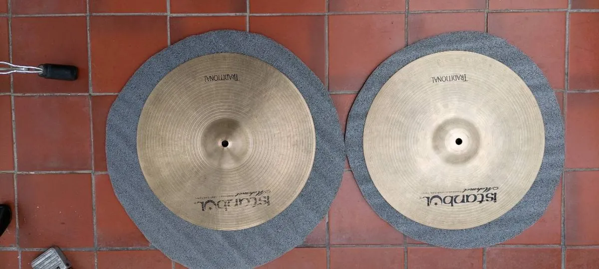 Istanbul Mehmet traditional light hihats - Image 1