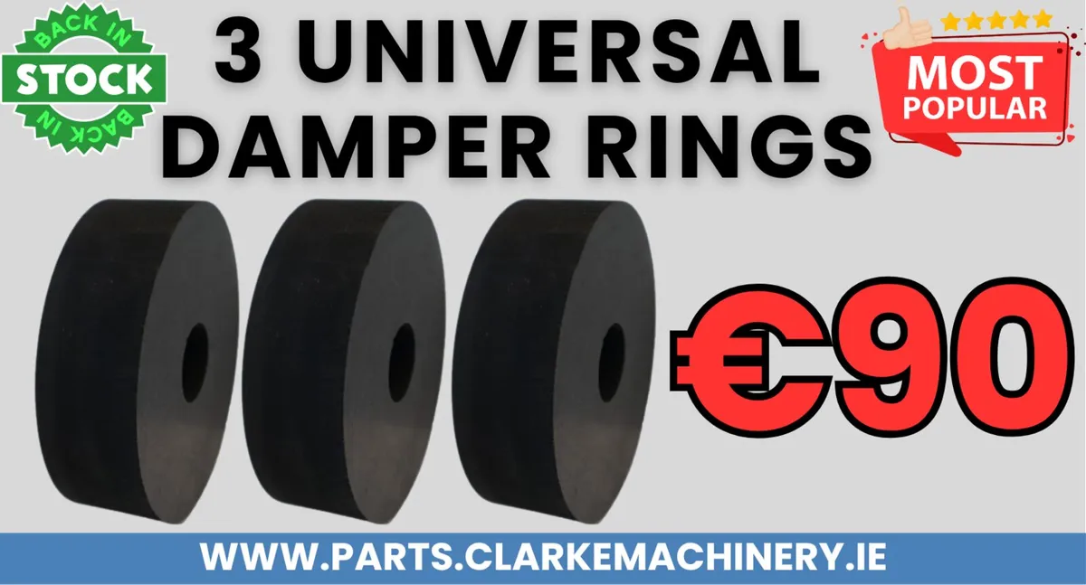 BUY 3 DAMPER RINGS FOR €90⭐ BACK IN STOCK⭐