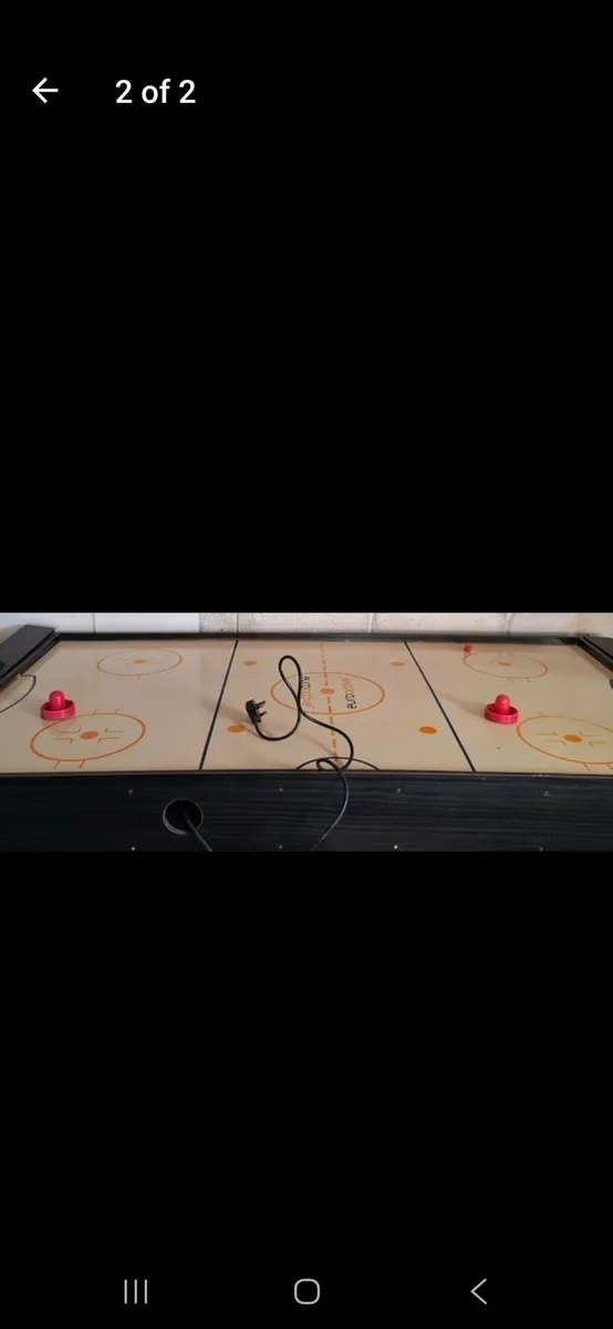 2 in 1 pool (snooker) table and air hockey - Image 1