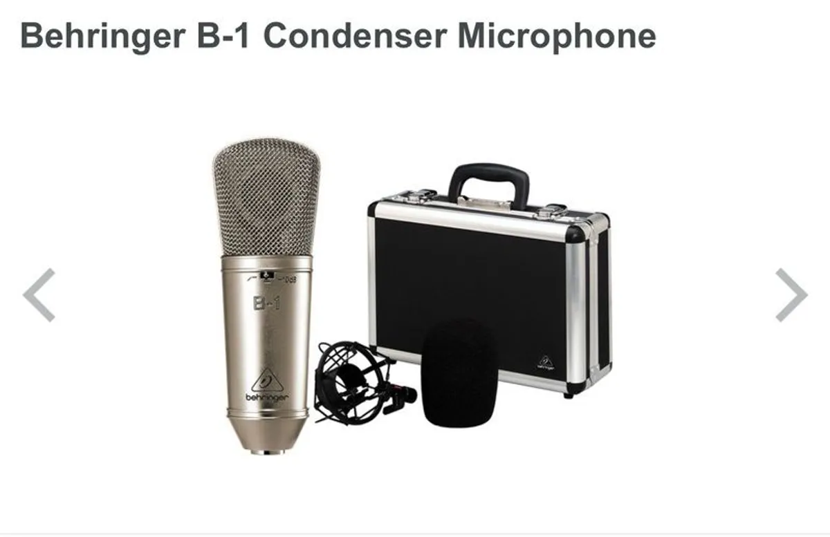 Behringer Condenser Microphone - Image 2