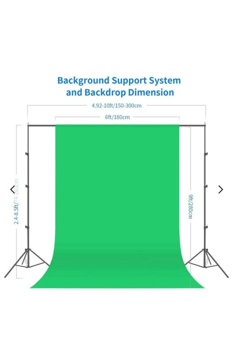 Neewer Photography Background and Lighting Kit - Image 2
