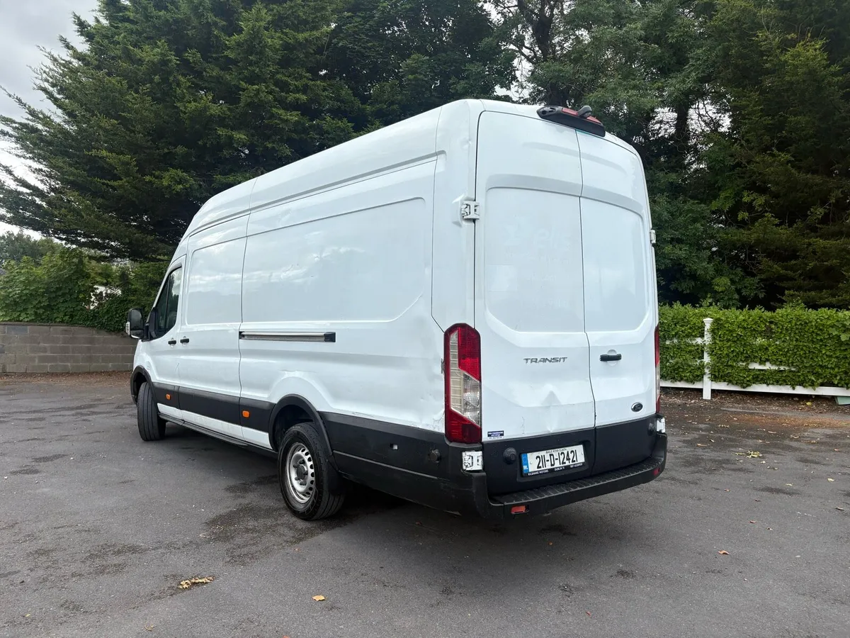 2021 ford transit jumbo LWB High roof Doe2/27 - Image 2
