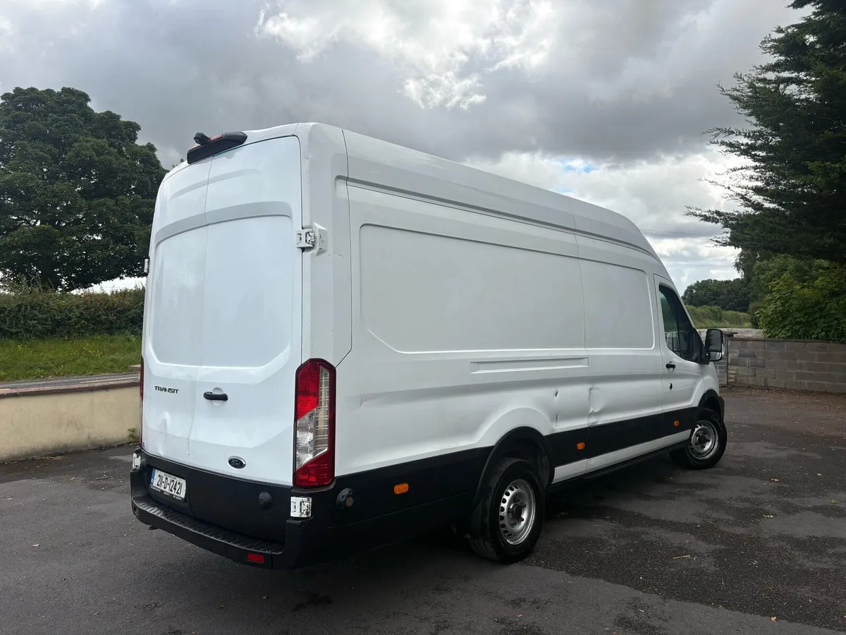 2021 ford transit jumbo LWB High roof Doe2/27 - Image 3