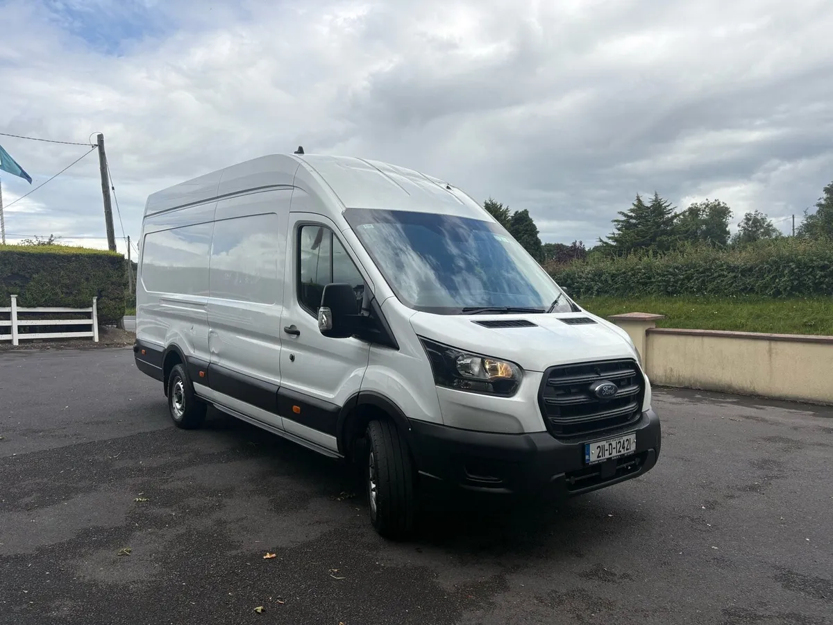 2021 ford transit jumbo LWB High roof Doe2/27 - Image 4