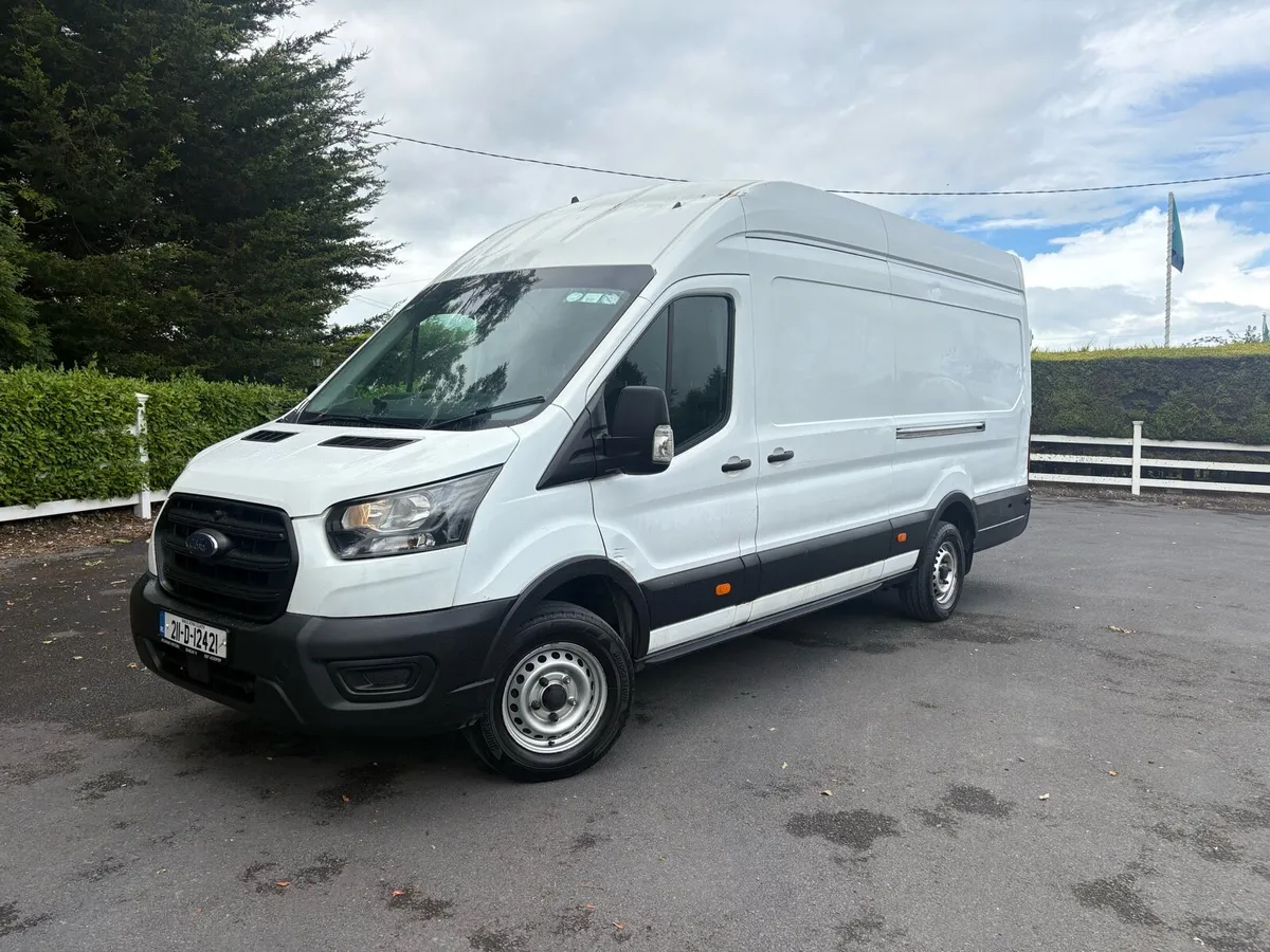 2021 ford transit jumbo LWB High roof Doe2/27 - Image 1