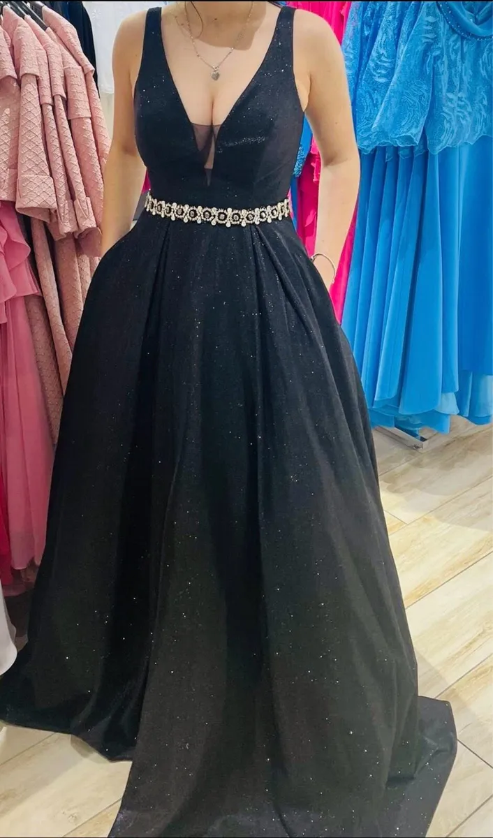 Black Debs Dress - Image 2