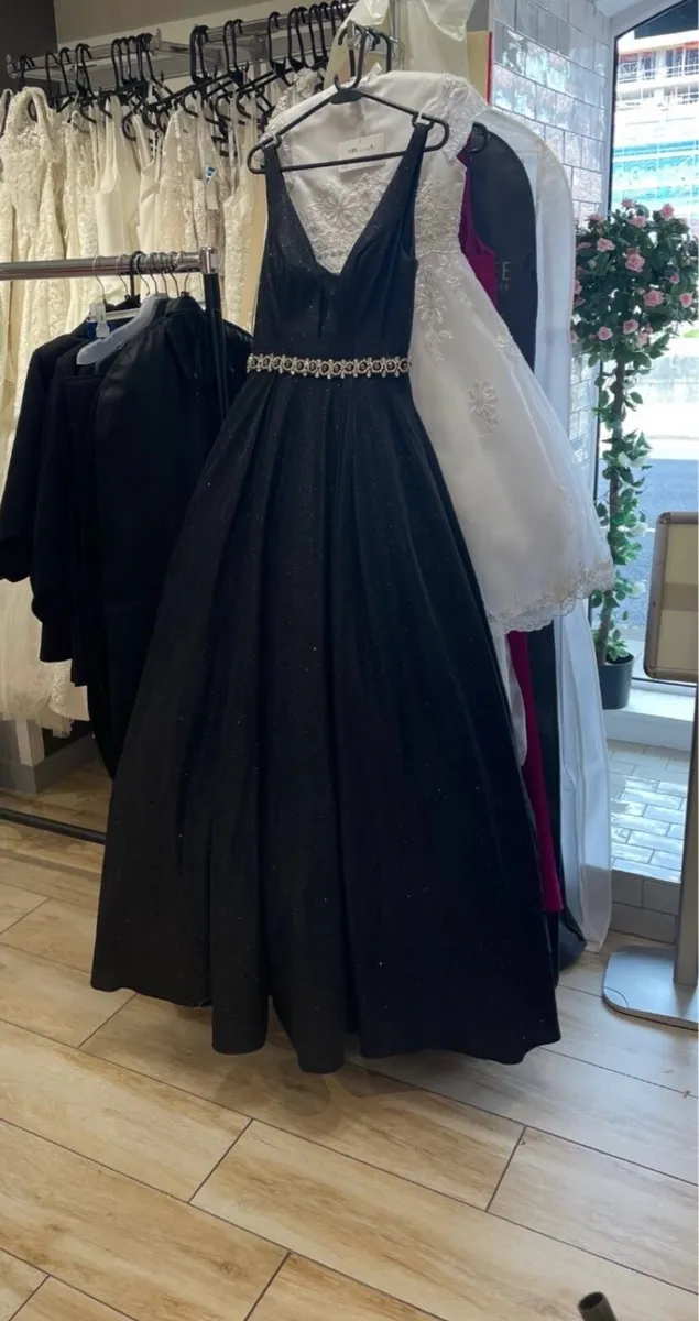 Black Debs Dress - Image 4
