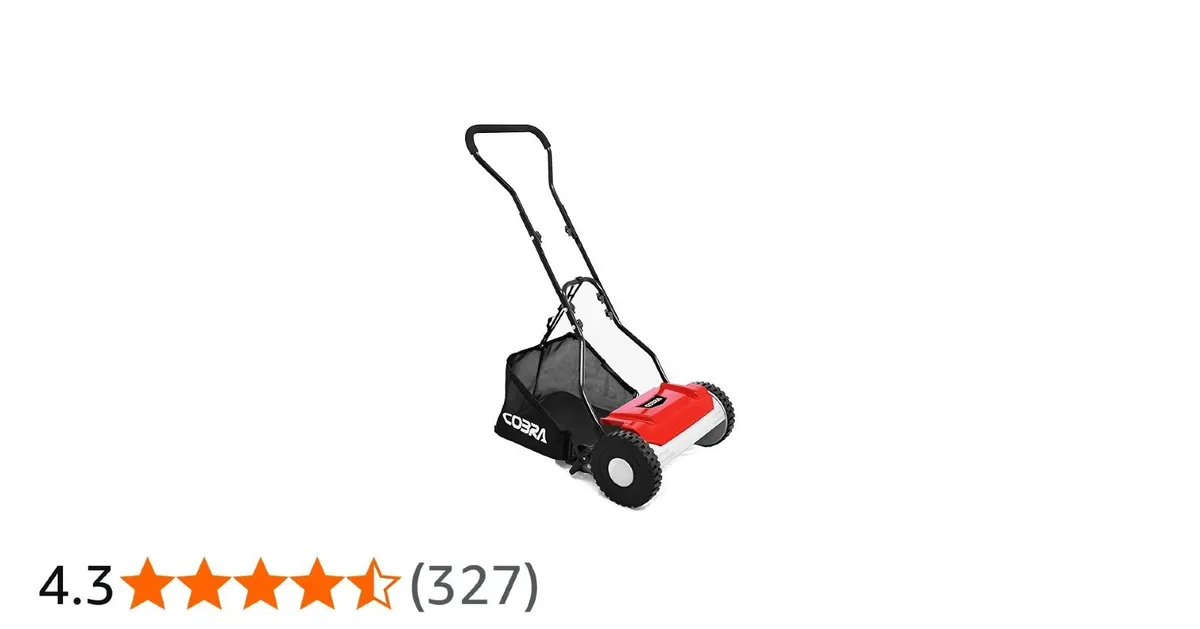 COBRA HT381 Reel Mower Now on Sale - Image 1