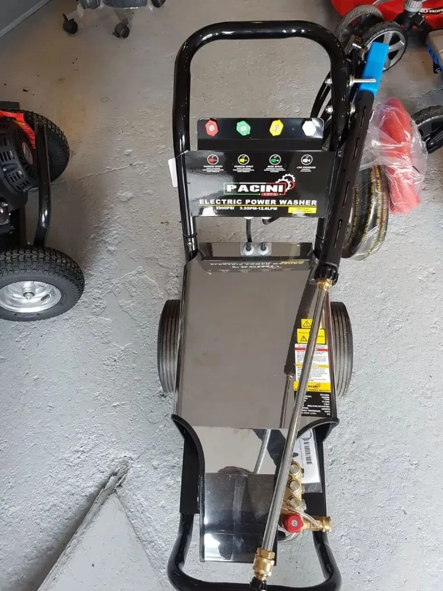PACINI ELECTRIC PRESSURE WASHER - FOR SALE - Image 3