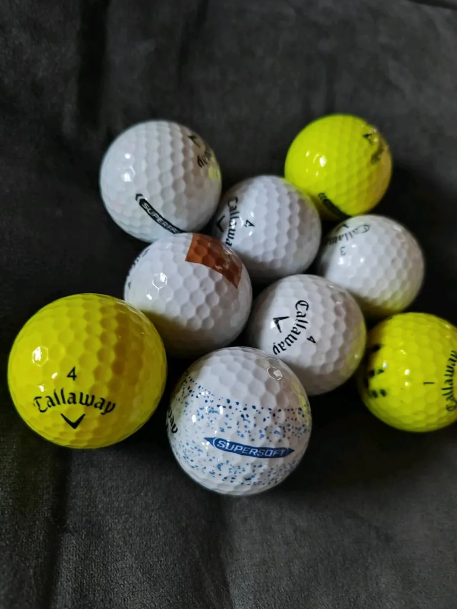 9 Callaway SuperSoft Golf Balls ⛳