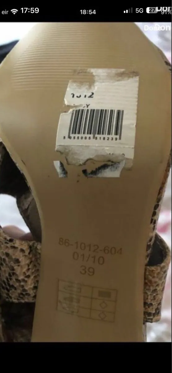 Ladies new Wallis shoes size 6 €15 - Image 3