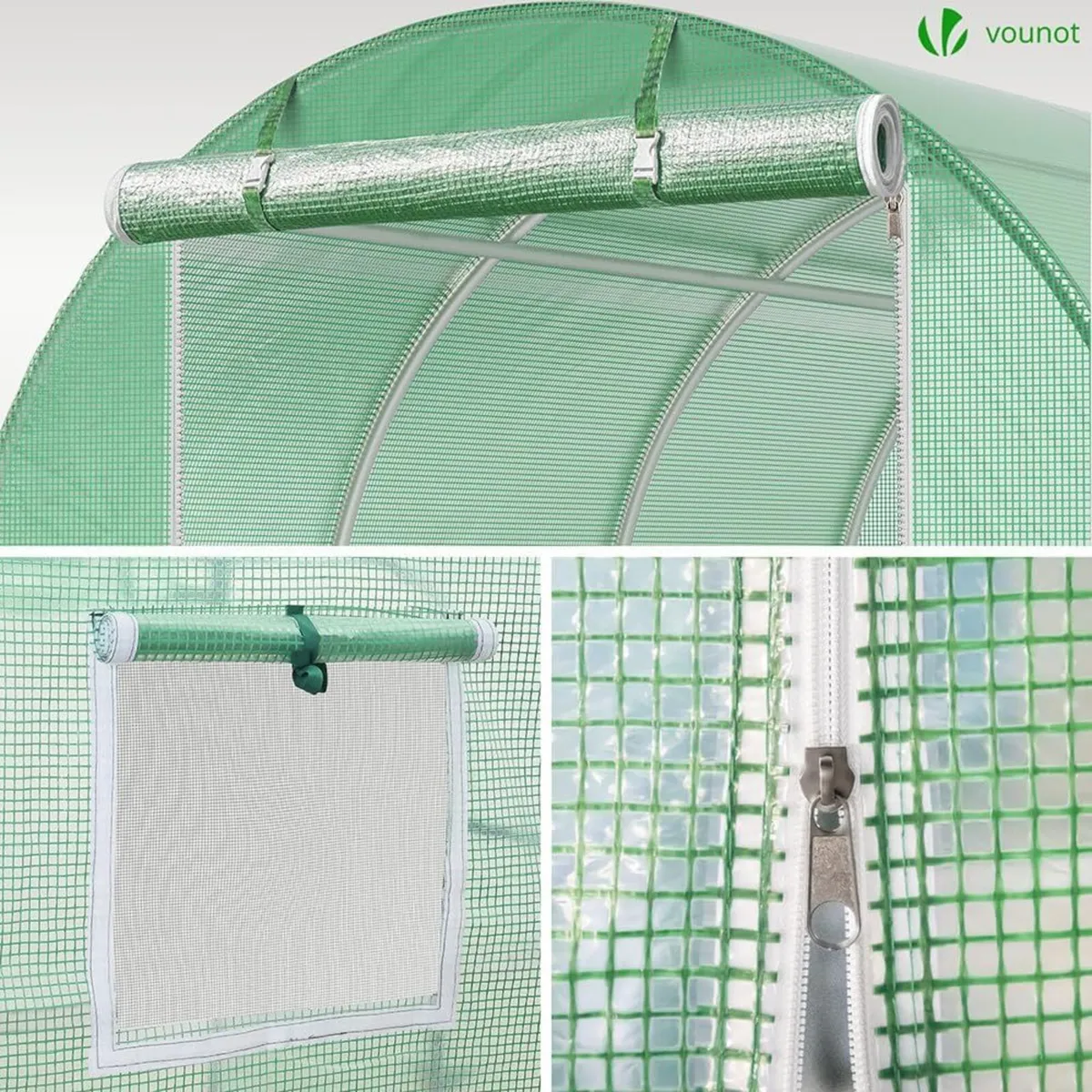 Polytunnel Greenhouse Large Gardening Walk In Grow - Image 4