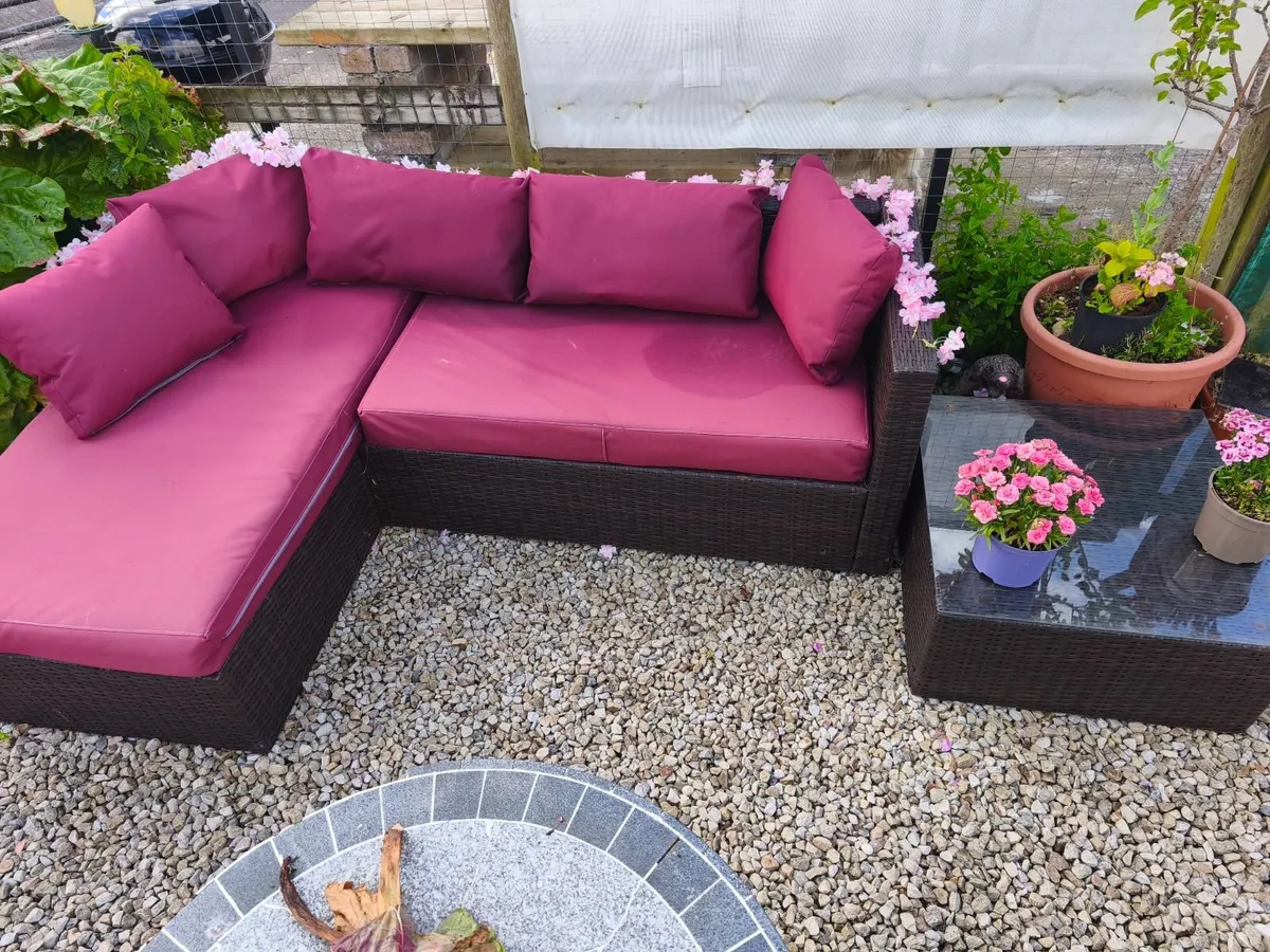 Garden rattan furniture sst. - Image 4