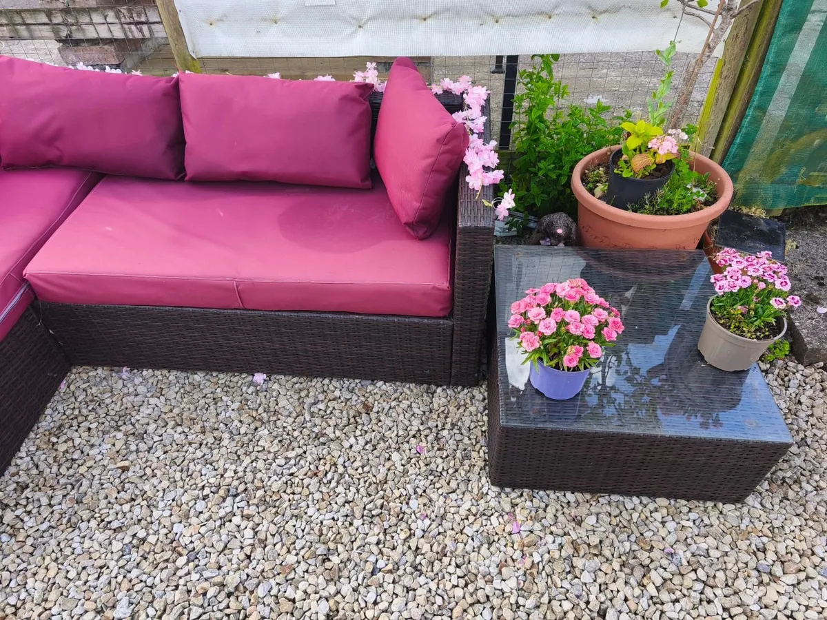 Garden rattan furniture sst. - Image 3