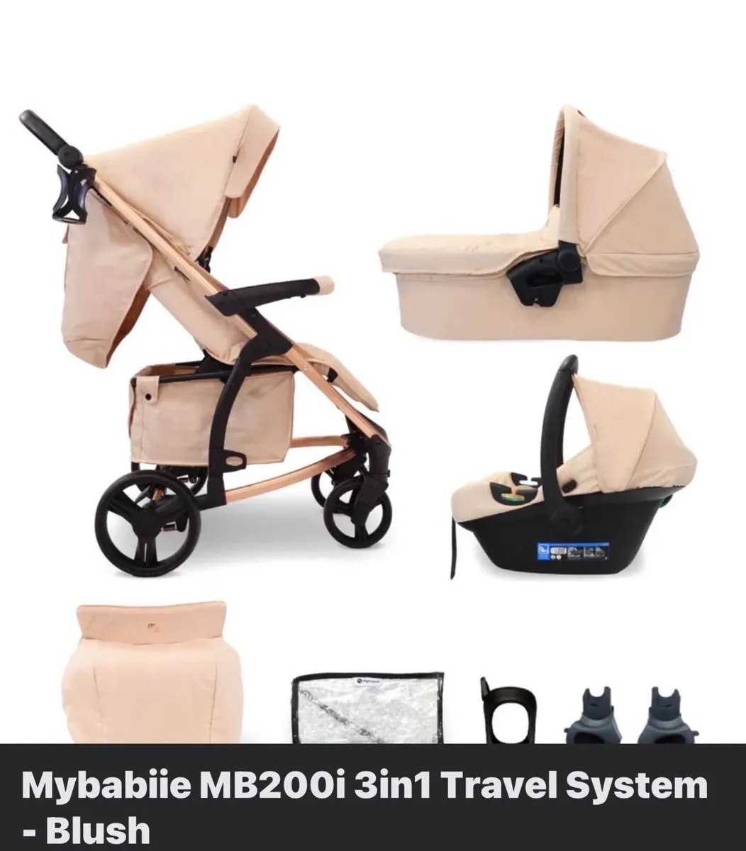 Mybabiie 3in1 Travel System