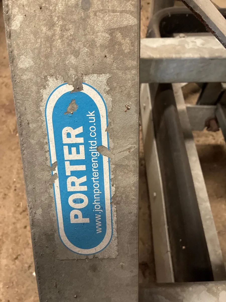 Porter heavy duty 10ft yard scraper as new - Image 4