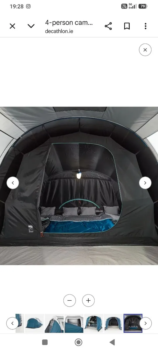 Tent- Quencha Aprenez 4-person camping tent - Image 4