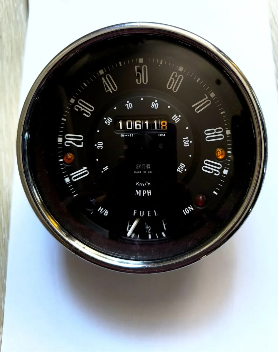 Classic Mini 90Kph Speedometer - Image 1