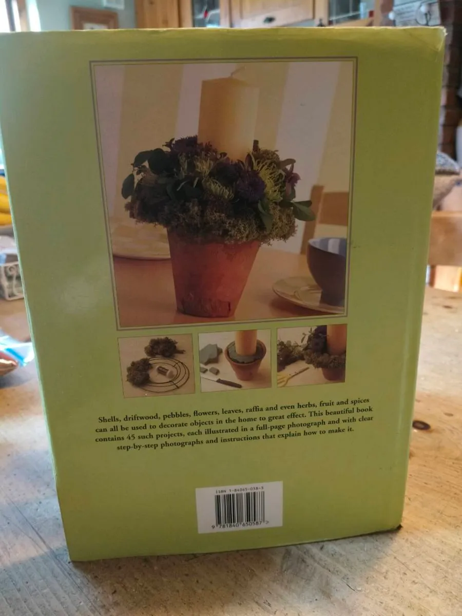 Decorating with Nature Janet Bridge
Hardback book - Image 2