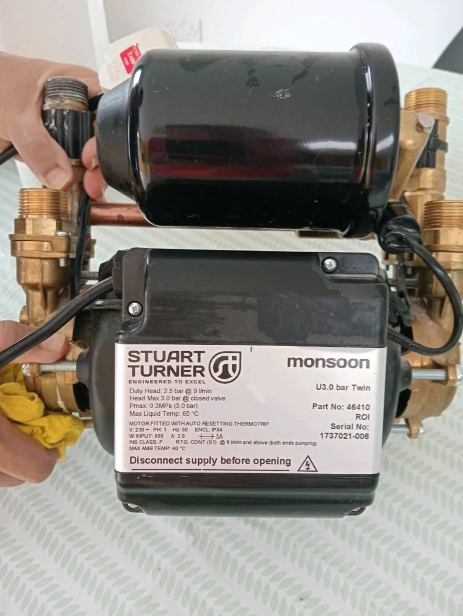 Stuart Turner Monsoon 3.0 bar water pump - Image 2